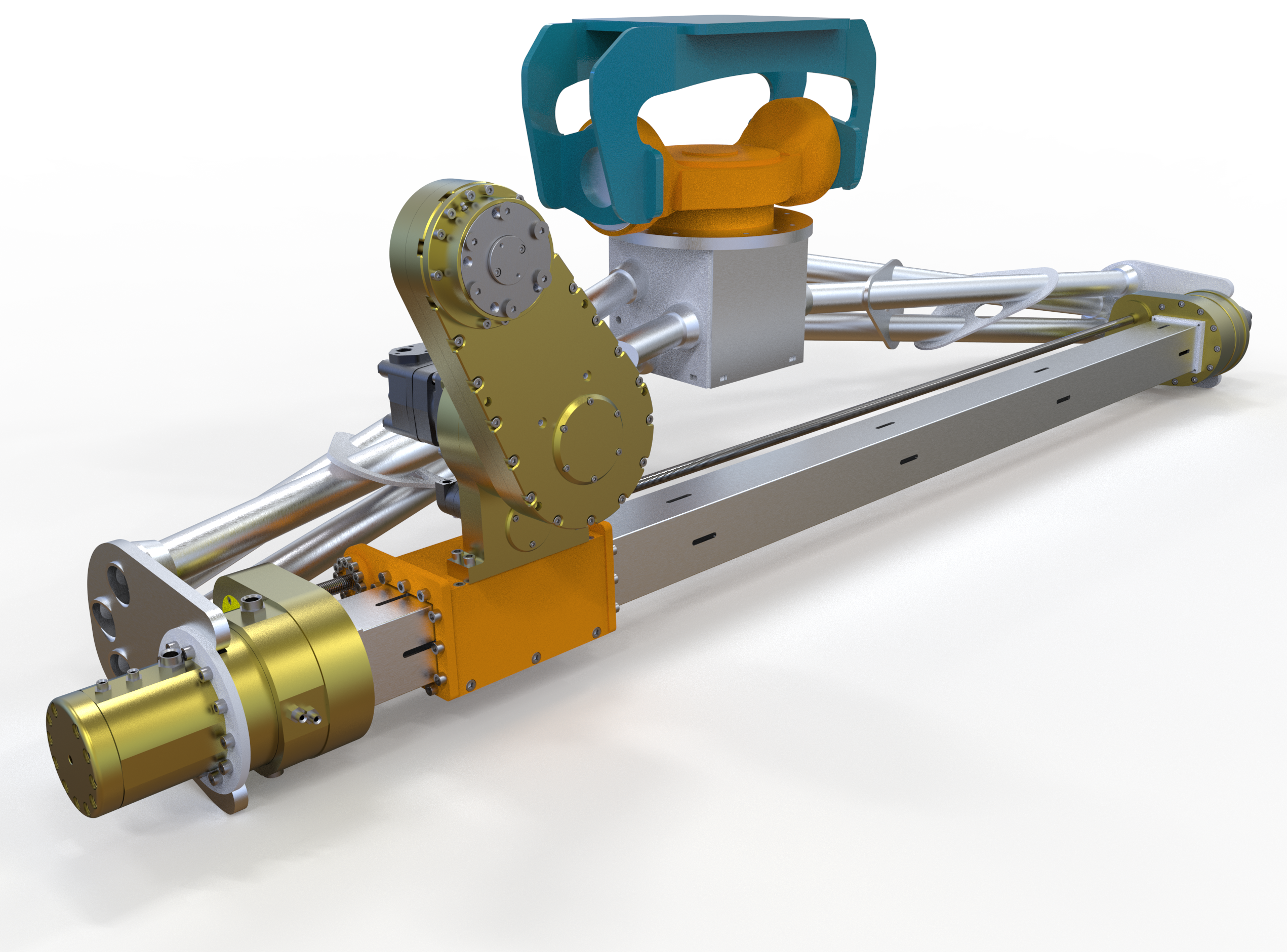 Rail system, alumium for light weight